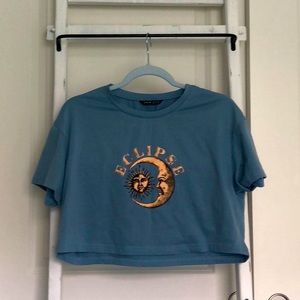 Blue eclipse shirt